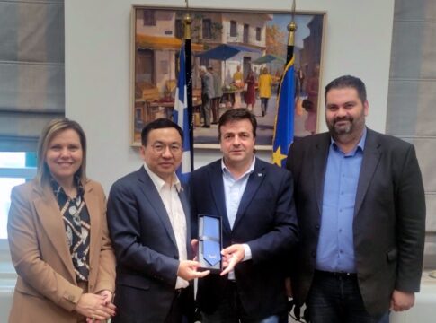 Επίσκεψη Κινέζου Πρέσβη στην Περιφέρεια Κρήτης