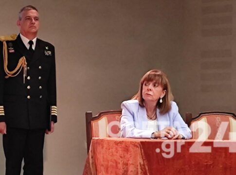 Επίτιμη δημότης Ρεθύμνου η ΠτΔ Κατερίνα Σακελλαροπούλου