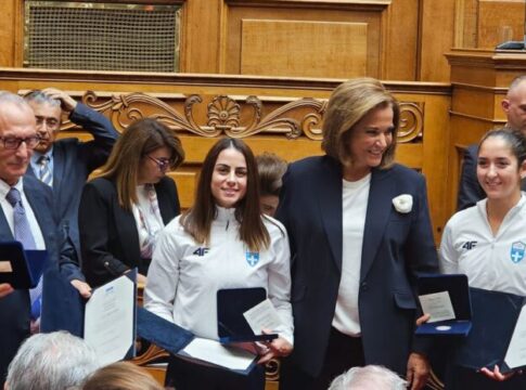 Η Βουλή τίμησε τους Ολυμπιονίκες και Παραολυμπιονίκες αθλητές του Παρισιού 2024