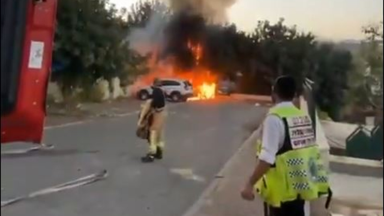 Ισραήλ: Φωτιές έξω από την Ιερουσαλήμ από πύραυλο των Χούθι