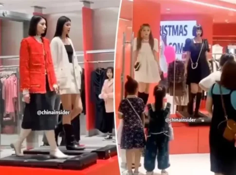 Κατάστημα ρούχων αντικατέστησε τις κούκλες με… αληθινά μοντέλα και προκάλεσε αντιδράσεις
