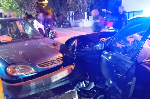 Kρήτη: Σφοδρή σύγκρουση ΙΧ με ταξί – Στο Νοσοκομείο δύο άτομα