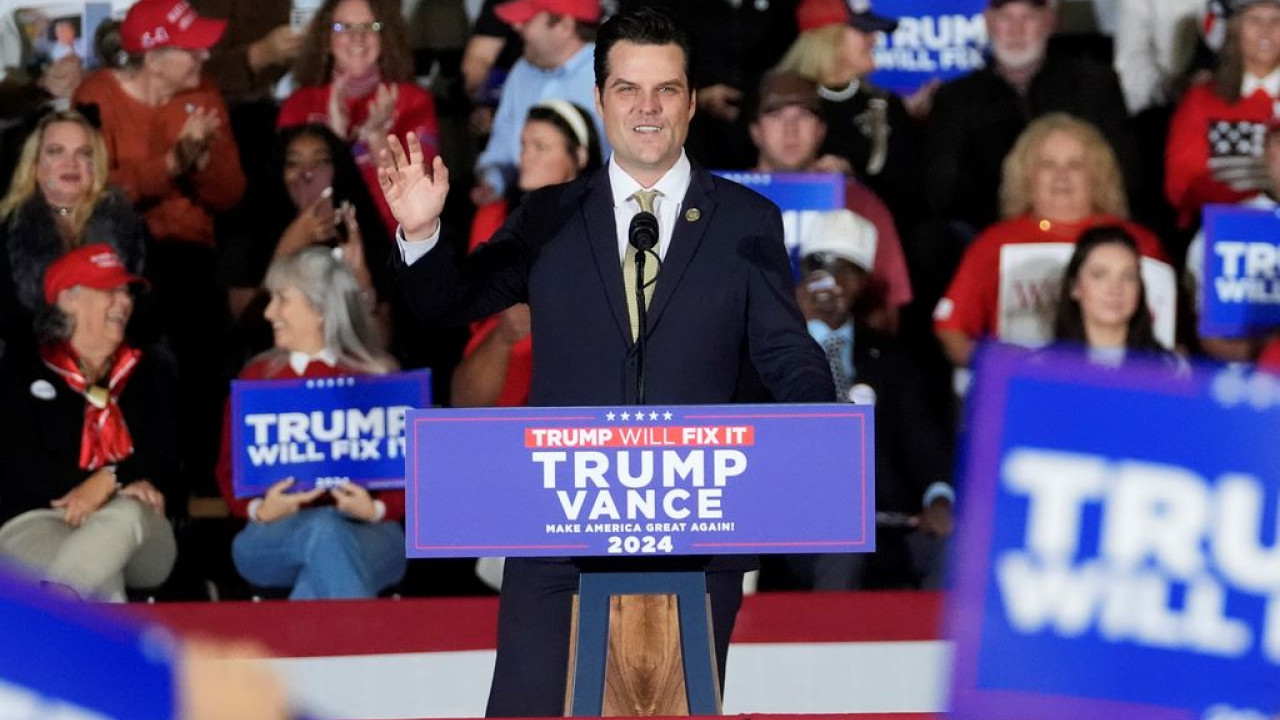 Ματ Γκετς: Μπλεξίματα με τη δικαιοσύνη έχει ο νέος υπ. Δικαιοσύνης του Τραμπ