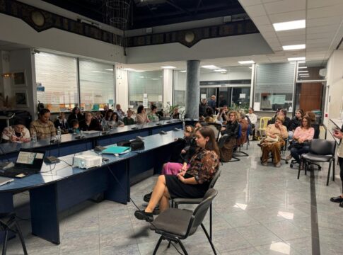 Με επιτυχία η ομιλία στο Δήμο Πλατανιά για την αξία της ισορροπημένης διατροφής από την γέννηση μέχρι την ενηλικίωση