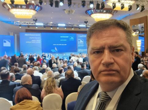 Ο Γιάννης Σέγκος στο ετήδιο συνέδριςο της ΚΕΔΕ