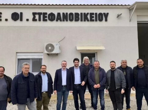 Περιοδεία κλιμακίου του ΠΑΣΟΚ στο ν. Μαγνησίας – Στο επίκεντρο ο πρωτογενής τομέας