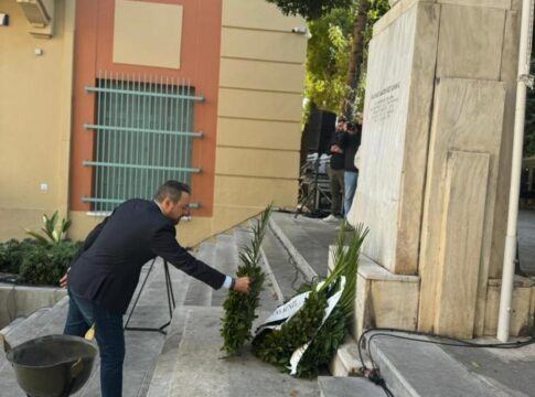 Στις εκδηλώσεις για την Εθνική Αντίσταση ο Φραγκίσκος Παρασύρης