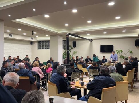 Στο Τεφέλι ο Λευτέρης Αυγενάκης