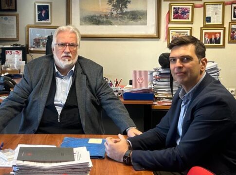 Στο Υπουργείο Αγρ. Ανάπτυξης και Τροφίμων ο Αλέξανδρος Μαρκογιαννάκης για θέματα των Χανίων