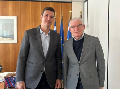 Συνάντηση Αλ. Μαρκογιαννάκη με τον πρόεδρο του ΕΛΓΑ για τις αποζημιώσεις των ελαιοπαραγωγών