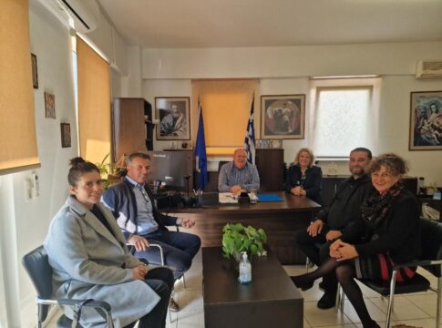 Συνάντηση Εργασίας στην Διεύθυνση Πρωτοβάθμιας Ηρακλείου σχετικά με τη λειτουργία και την βιωσιμότητα του Δημοτικού Σχολείου Θραψανού