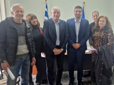 Συνάντηση Παύλου Μπαριτάκη με τον Κωνσταντίνο Κεφαλογιάννη για επαναχαρακτηρισμό των σχολείων ως δυσπρόσιτων