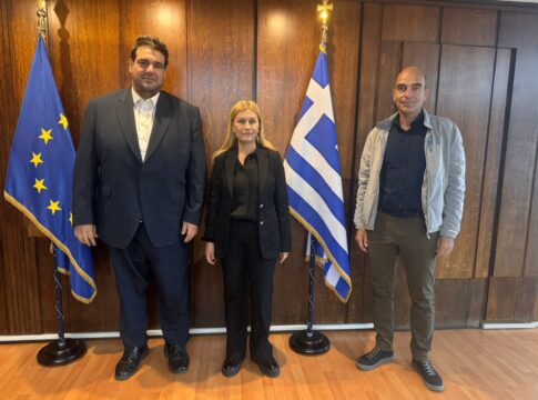 Συνάντηση Βολουδάκη και Περράκη με τον Υπουργό Εσωτερικών για τα προβλήματα του δήμου Καντάνου – Σελίνου