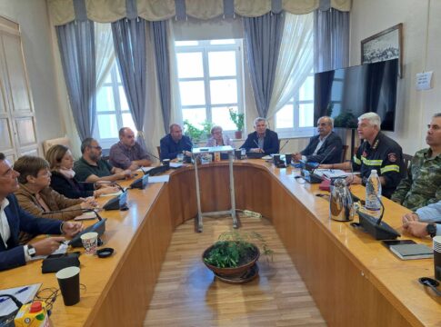 Συνεδρίασε το Συντονιστικό Πολιτικής Προστασίας ΠΕ Ρεθύμνης με θέμα την αντιμετώπιση των έκτακτων καιρικών φαινομένων