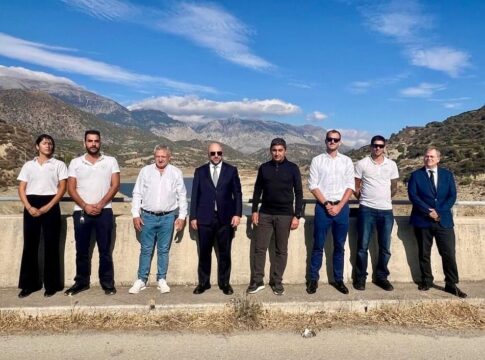 Συνεργασία Δήμου Φαιστού και HVA για βιώσιμη διαχείριση υδάτων και αναβάθμιση του Φράγματος Φανερωμένης