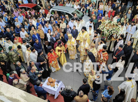 Τα Χανιά γιόρτασαν την πολιούχο τους – Πλήθος κόσμου για τα Εισόδια της Θεοτόκου