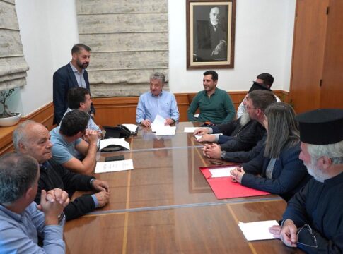 Την αποκατάσταση και ανάδειξη του σημαντικότερου θρησκευτικού μνημείου του Κρουσώνα υπέγραψε ο Περιφερειάρχης Κρήτης