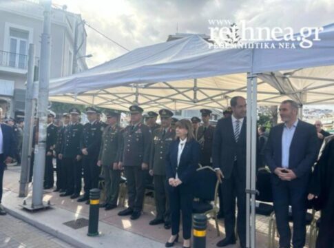 Το Ρέθυμνο τιμάει την Αρκαδική Εθελοθυσία – Παρούσα η Πρόεδρος της Δημοκρατίας