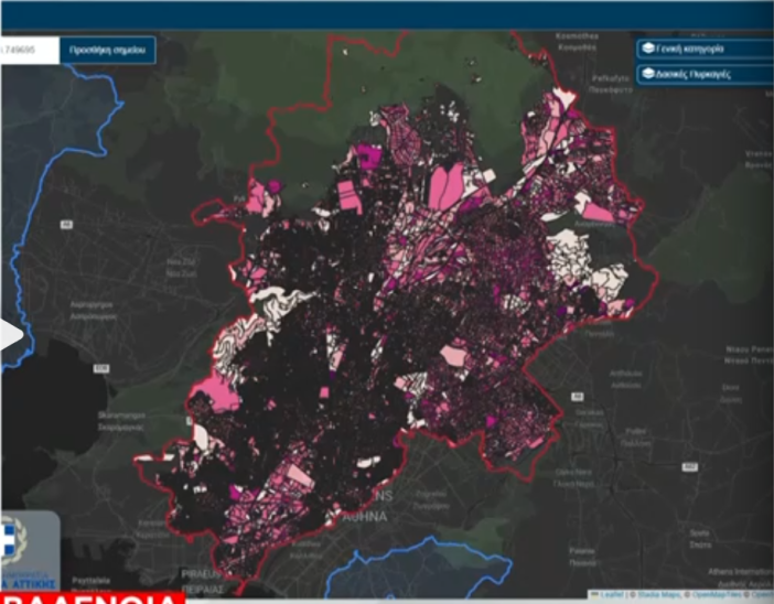 Βαλένθια: Τι θα συνέβαινε στην Αττική αν έπεφτε ανάλογη βροχή (Χάρτης)