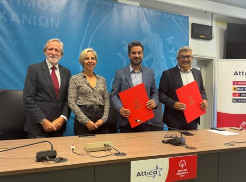 Υπογραφή μνημονίου συνεργασίας για την ενίσχυση των Special Olympics στα Χανιά