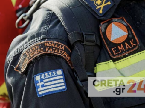 Επιχείρηση διάσωσης πέντε ατόμων στα ορεινά του Ψηλορείτη