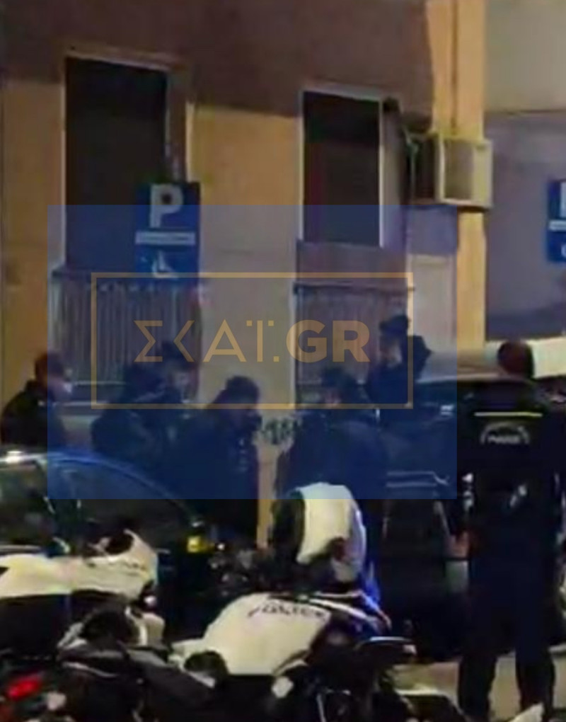 Η στιγμή της σύλληψης του δράστη