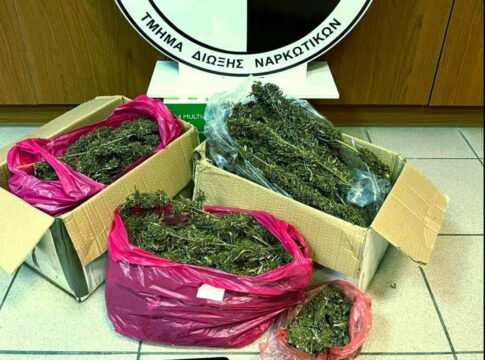 Ηράκλειο: Η έρευνα στο σπίτι «αποκάλυψε» δύο κιλά κάνναβης