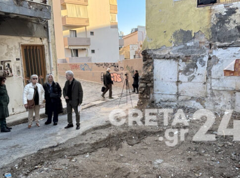 Ηράκλειο: Κατεδαφίσεις ετοιμόρροπων κτισμάτων στην παλιά πόλη