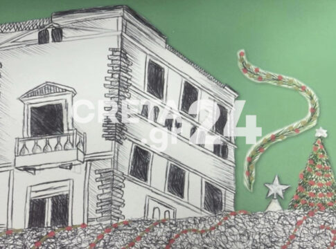 Με ζωγραφιά μαθητή από το σεισμόπληκτο Αρκαλοχώρι οι ευχές της Προέδρου της Δημοκρατίας