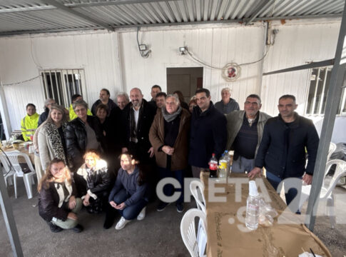 Στη γιορτή των οδοκαθαριστών o δήμαρχος Ηρακλείου