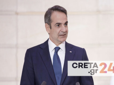 Στην Κρήτη σήμερα ο Κυριάκος Μητσοτάκης