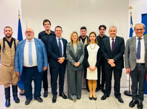 Τιμητική εκδήλωση στην Ελληνική Πρεσβεία των Βρυξελλών για την Ένωση της Κρήτης με την Ελλάδα και το Νίκο Καζαντζάκη