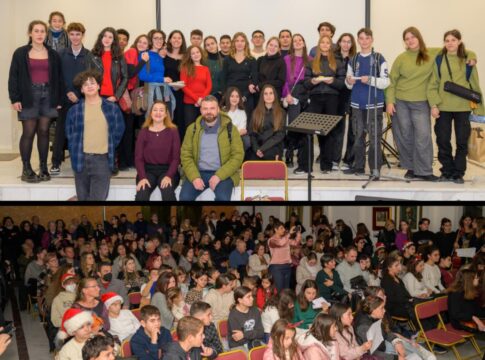 Το Μουσείο Καζαντζάκη πλημμύρησε με γιορτινές μουσικές από τους μαθητές των Μουσικών Σχολείων Χανίων, Ηρακλείου και Δημοτικού Μυρτιάς