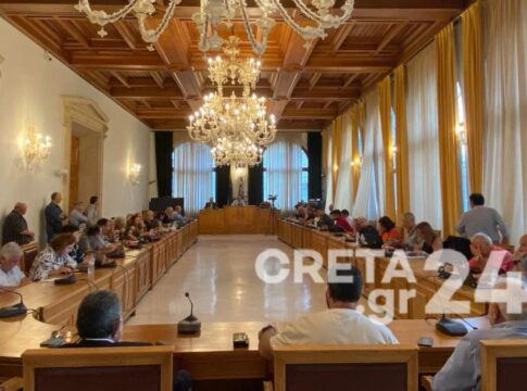 Το Τεχνικό Πρόγραμμα στο δημοτικό συμβούλιο Ηρακλείου και η συζήτηση για το παρελθόν και το μέλλον