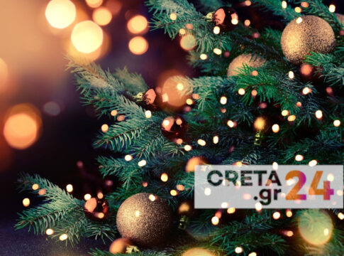 Τυμπάκι: Η κακοκαιρία αναβάλλει τη φωταγώγηση του χριστουγεννιάτικου δέντρου