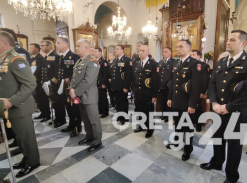Xανιά: Οι πυροσβέστες τίμησαν τους προστάτες τους