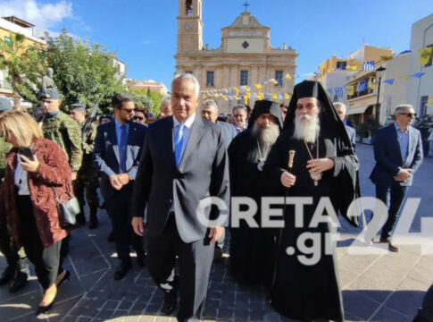 Xανιά: Παρουσία Βορίδη οι εκδηλώσεις εορτασμού της επετείου της Ένωσης της Κρήτης με την Ελλάδα