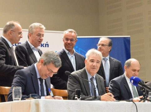 Υπεγράφη η σύμβαση για την εγκατάσταση επεξεργασίας νερού στο φράγμα ποταμών Αμαρίου