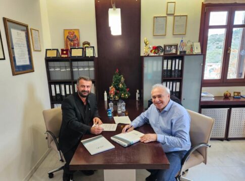 Υπεγράφησαν για τα τέσσερα νέα έργα του Δήμου Γόρτυνας που εντάχθηκαν στο CLLD/ LEADER Ν. Ηρακλείου