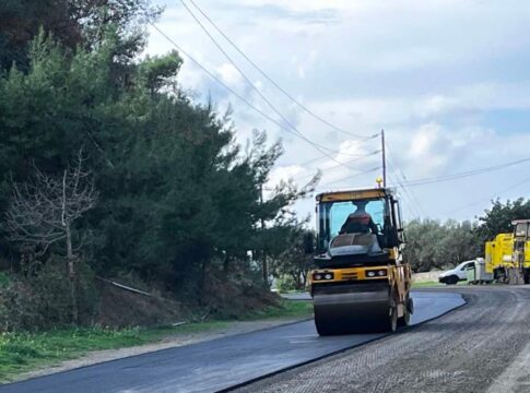 Αυτοψία Αντιπεριφερειάρχη Λασιθίου σε εκτελούμενα έργα οδικής ασφάλειας στις περιοχές Ελούντα, Κριτσά, Σίσι του Δήμου Αγίου Νικολάου