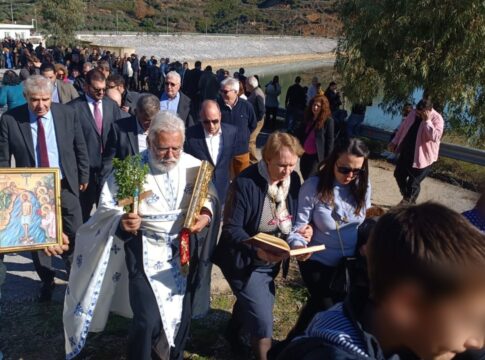 Αγιάστηκαν τα ύδατα στις σημαντικότερες εγκαταστάσεις νερού του Οργανισμού Ανάπτυξης Κρήτης