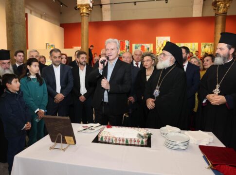 Αλέξης Καλοκαιρινός: «Εύχομαι ο χρόνος αυτός να είναι παραγωγικός, χαρούμενος και να πάμε την πόλη μας μπροστά»