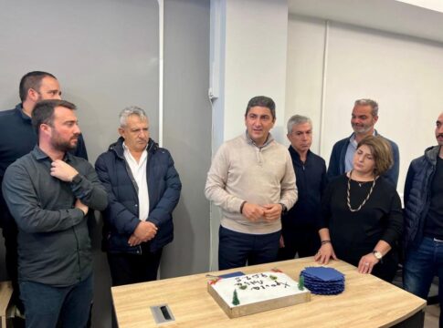 Αυγενάκης: Εύχομαι το 2025 να είναι μια χρονιά γεμάτη υγεία, πρόοδο και δημιουργία για όλους μας