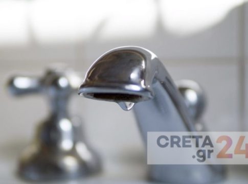Διακοπή υδροδότησης σε περιοχές των Χανίων από την Πέμπτη