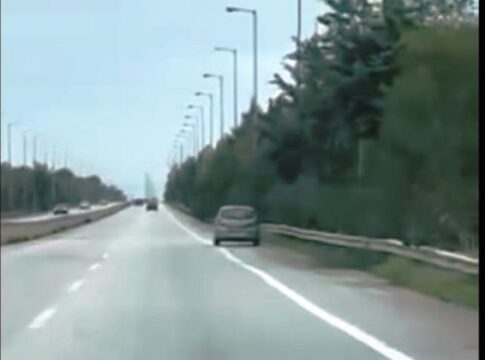 Επικίνδυνος οδηγός έκανε «οχτάρια» στον ΒΟΑΚ – Viral το βίντεο με τους επικίνδυνους ελιγμούς