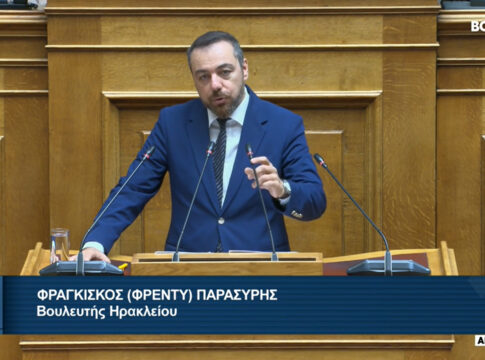 Φραγκίσκος Παρασύρης: «Aναγκαία η στήριξη των ΔΕΥΑ με τιμολόγιο ρεύματος, στα πρότυπα του βιομηχανικού»