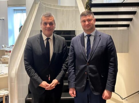 Η επαναλειτουργία του Ουκρανικού Προξενείου στο Ηράκλειο στο επίκεντρο συνάντησης του Χάρη Μαμουλάκη με τον Επιτετραμένο της Ουκρανικής Πρεσβείας στην Αθήνα