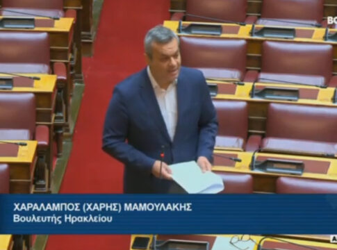 Η πρόταση για κίνηση Ε.Δ.Χ. Ταξί στις Λεωφορειολωρίδες, στη Βουλή από τον Χάρη Μαμουλάκη