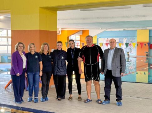 Ηράκλειο: Στις εγκαταστάσεις του ΕΑΚΗ ο Μανώλης Μπελαδάκης και η Ελένη Μαράκη