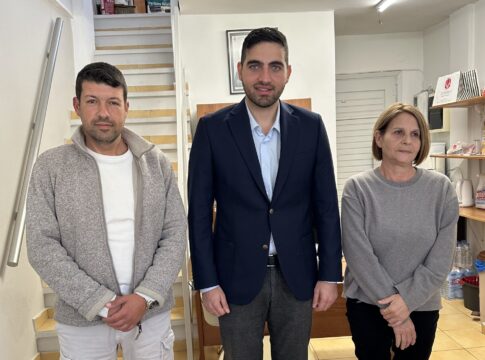 Κοντά στα Άτομα με Οπτική Αναπηρία ο Κωνσταντίνος Κεφαλογιάννης